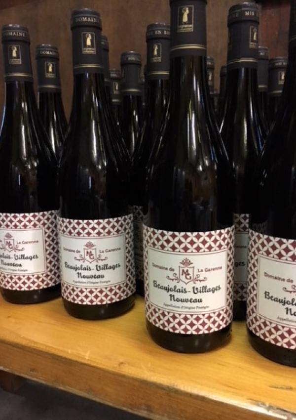 Beaujolais villages rouge nouveau 2024 - 75 cl